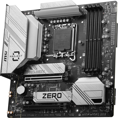 Msi B760m Project Zero Gaming Plotboard (support Gen Intel P