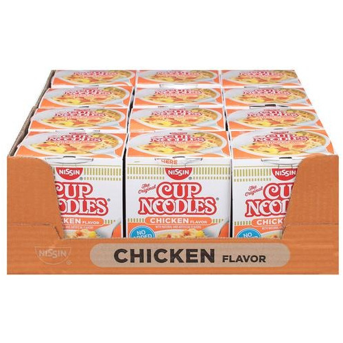 Nissin Sabor A Pollo 12 Unds 