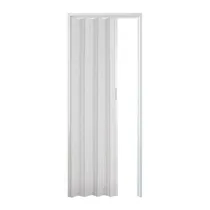 Comprar Puerta Plegadiza Blanca Reforzada Pvc 10mm Completa 0,95x2m