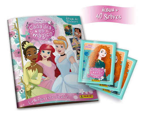 Pack Disney Princess (álbum Tapa Blanda + 40 Sobres)