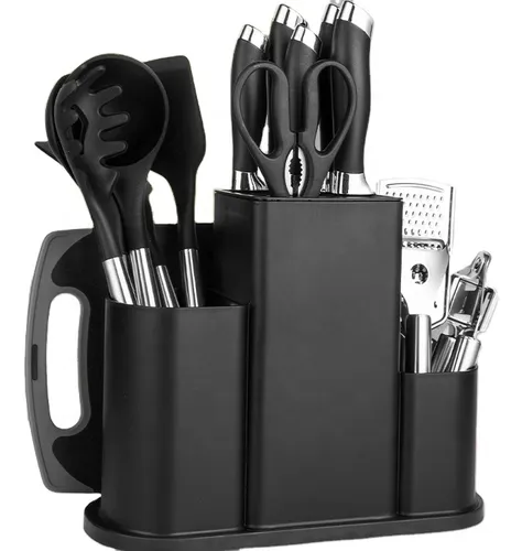 Juego Utensilios 21 Piezas Silicona Elegante Premium