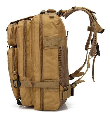 Mochila Tática Militar Impermeavel Masculina Feminina 30 Lts Cor Camuflagem 2 Desenho do tecido Listrado