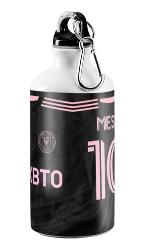 Botella De Aluminio Inter Miami Messi - 600ml