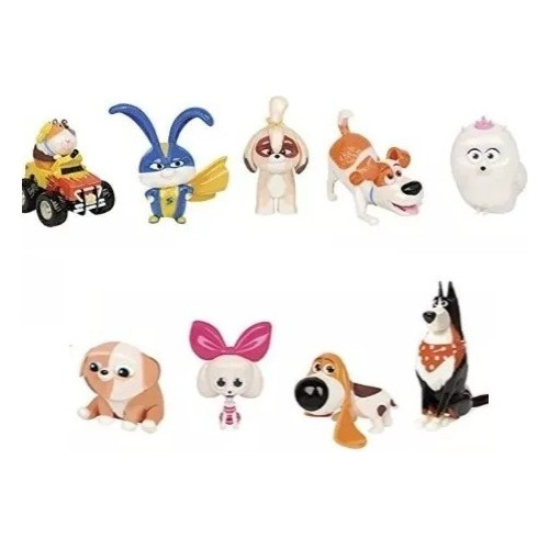 The Secret Life Of Pets 9 Figuras Just Play Max Snowball