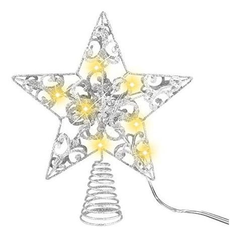 Estrella De Navidad Con Luces Led 10 B09c18gz1b1