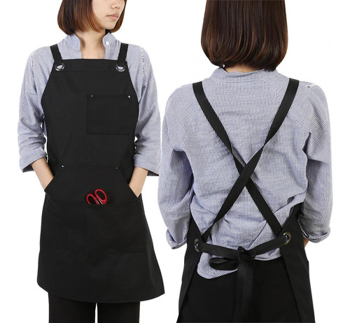 Delantal De Cocina, Uniforme De Trabajo, Delantales De Lona,