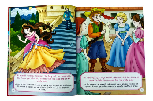 Colección 3 Libros Cuentos Clásicos En Inglés Y Español