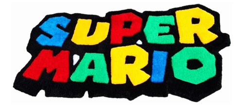 Alfombra Super Mario Personalizada Tufting - Barba Rugs