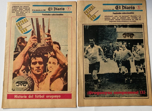 Fútbol De Oro, 2 Fascículos, El Diario ,  Cr05