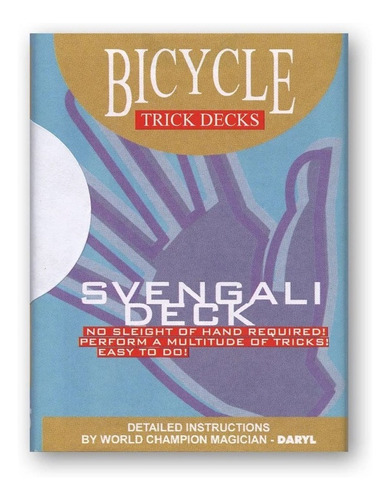 Imagen 1 de 1 de Svengali: Cartas Para Magia Svengali Marca Bicycle