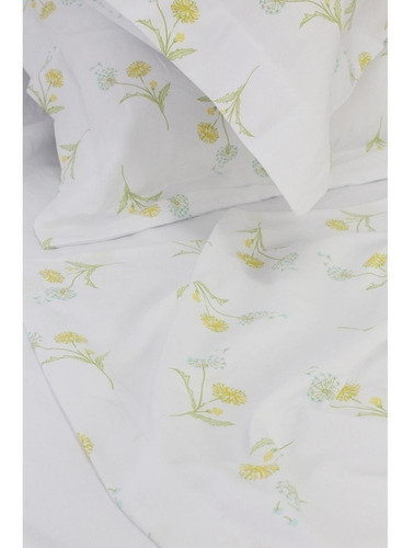 Fronha 400 Fios 100% Algodão Egípcio 50 X 90 Cm - Estampado Cor Jasmin Lisa