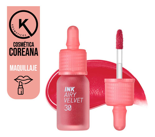 Peripera Tinte Labial Ink Airy Velvet Labios Cosmética Corea