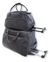 Comprar Kit Mala De Viagem Com Rodinhas + Bolsa De Mão Com Rodinhas