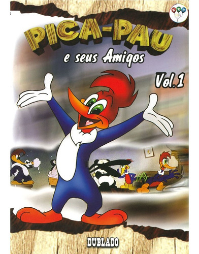 Dvd Pica-pau E Seus Amigos Vol. 1