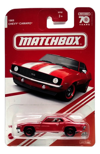 Matchbox 1969 Chevy Camaro Target Series Año 2023