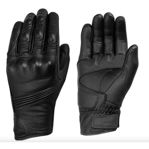 Guantes Para Moto De Cuerdo Perforados Estilo Café Racer