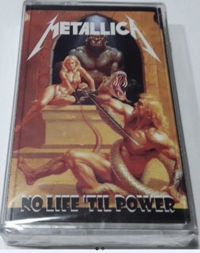 Metallica - No Life Til Power ( Cassette ) No Cd Ni Vinilo 