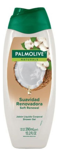 Palmolive Jabón Líquido Naturals Coco Y Algodón 390 Ml
