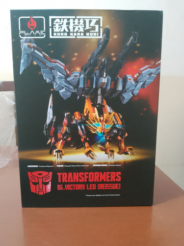 Flame Toys Transformers Victory Leo (reemision) Kuro Kara Ku (Usado)