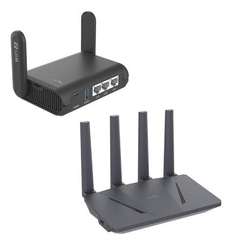 Router Viaje Wi-fi 6 Gigabit Gl.inet Gl-ax1800 (pedernal)