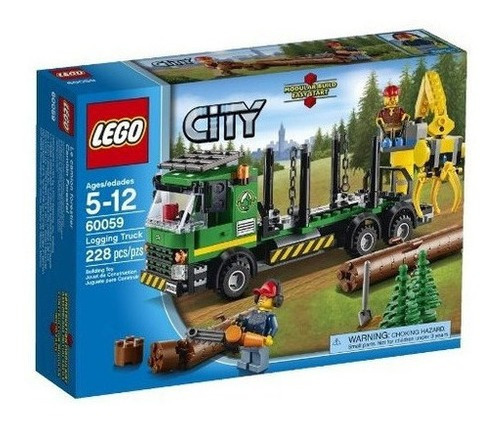 Lego City Great Vehicles 60059 Logging Truck