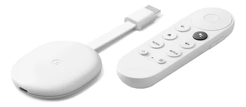 Chromecast With Google Tv De Voz 4k 8gb Snow Com 2gb Ram Cor