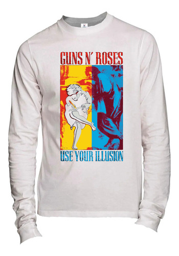 Playera M Larga Guns And Roses2