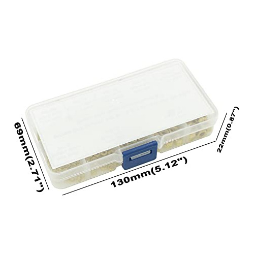 Surtido De Tuercas Hexagonales De Latón Mcmaske M2 M2.5 M4 M