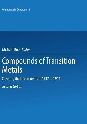 Libro Compounds Of Transition Metals : Covering The Liter...