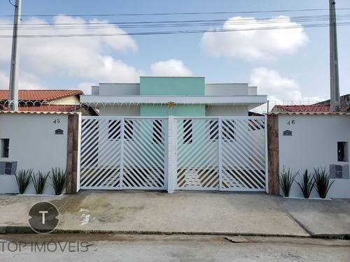 Imagem 2 de 10 de Casa Nova 2 Dormitórios Á Venda Em Itanhaém , Bairro Tupy , Sendo Um Dos Dormitórios Suíte - Ca00644 - 69712743