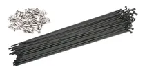 Comprar Rayos Bicicleta Importados Acero Con Niples X 36 Unidades