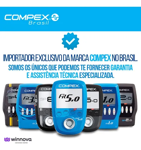 Compex Sp 4.0 Eletroestimulador Muscular 30 Programas Compex Sp 4.0 Eletroestimulador Muscular 30 Programas