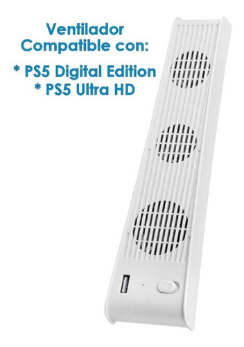 Ventilador Enfriador Compatible Con Playstation 5 Ps5