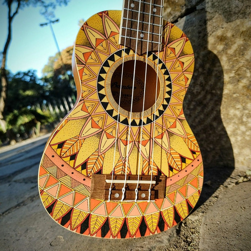 Imagen 3 de 8 de Ukelele Bamboo Soprano Summer C/funda Incluida