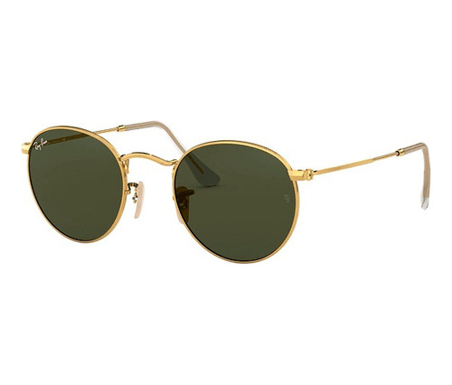 Anteojos De Sol Ray Ban 3447 Round Metal Originales Small 47