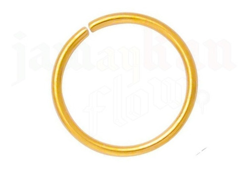Imagen 6 de 8 de Piercing Ring Nariz Oreja Cartilago 4 Plugs Acero 12mm