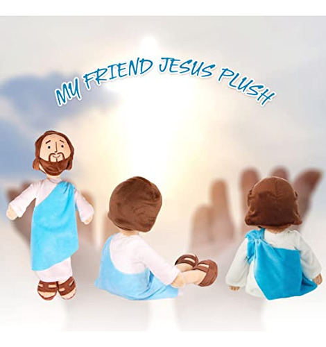 Peluche De 13 Pulgadas Con Diseño De Jesús, Muñeca De Peluch