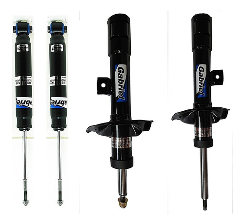 Kit 4 Amortiguadores Ultra Chromium Outlander 07/11 Gabriel