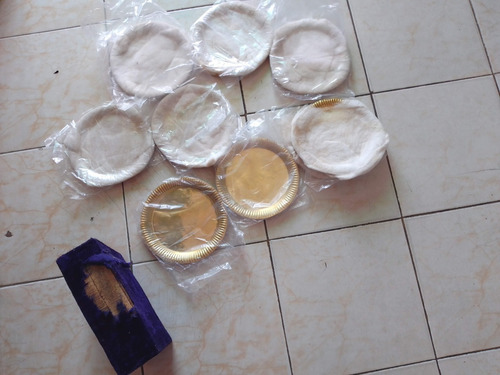 Imagen 4 de 10 de Plato De Metal 19 Cm Indio Hindú India Comidas O Decorativo