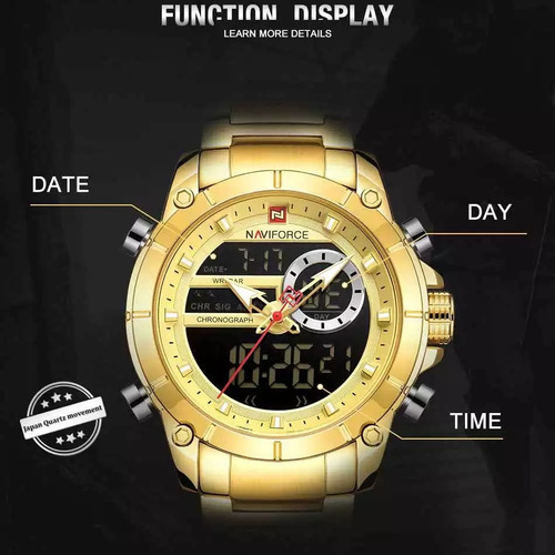 Relógio Masculino Naviforce 9163 Promoção