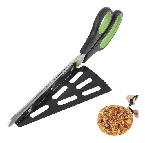 Tijera De Cocina Corta Pizza Tartas Multiuso Premium Pack X3