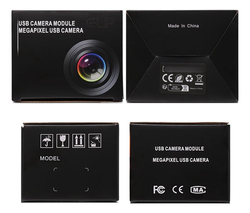 Cámara Usb De 5mp 30fps Cámara De Video Gran Angular Para Co