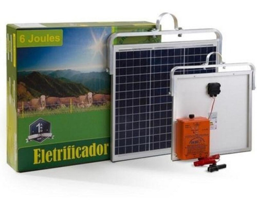 Eletrificador De Cerca Solar Zebu Zs120i 6 Joules 120km bivolt