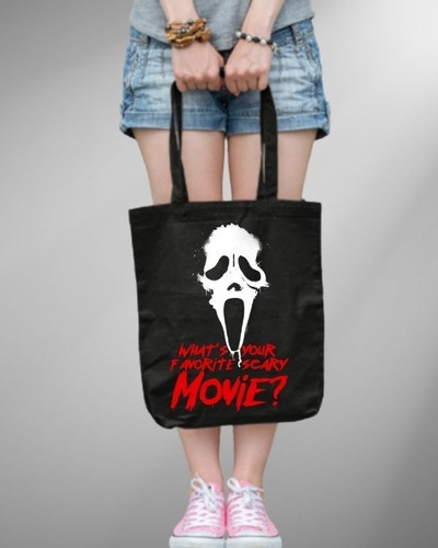 Tote Bag- Bolsa De Scream What Is You Favorite Scary Movie