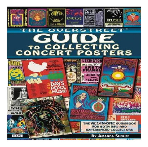 The Overstreet Guide To Collecting Concert Posters - Am. Eb8