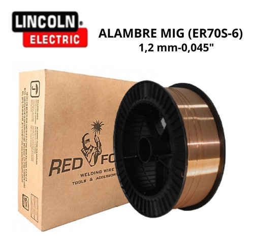 Alambre Microwire E-70s-6 1.2 Mm (0,045 )   Lincoln  