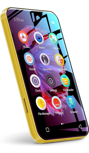 Reproductor Mp3/mp4 Trimkoo, Pantalla Táctil, Bluetooth, 4''