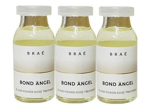 Braé Bond Angel Blond Power Dose Kit 3 Ampolas