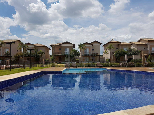 Casa Com 3 Dormitórios À Venda, 120 M² Por R$ 650.000,00 - Condomínio Sunset Boulevard - Paulínia/sp - Ca3672