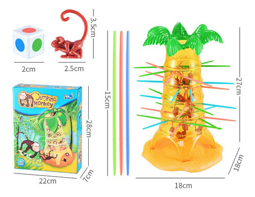 Monos Locos Juegos De Mesa, Juego De Mesa Infantil Didáctico